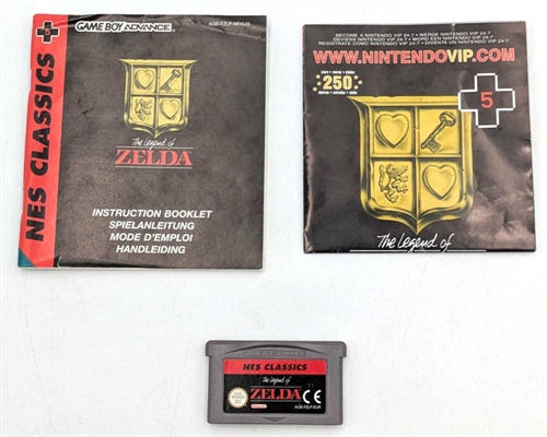 The Legend of Zelda - NES Classics - Original Æske - Gameboy Advance (B Grade) (Genbrug)